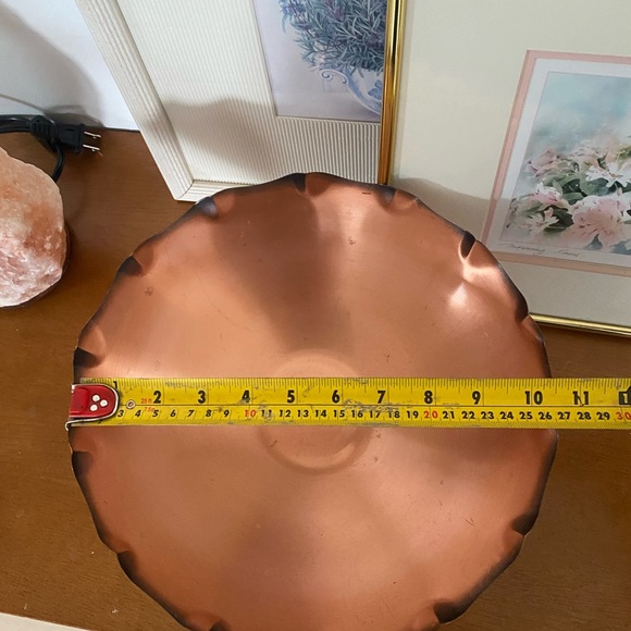 Vintage Copper Bowl by Fantasy Copperware and Wrought  (made in Canada) - Picture 4 of 8